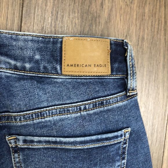 American Eagle 🦅 Women Denim Jeans Hi Rise Jegging - Picture 7 of 10